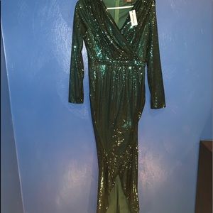 sequence mermaid dress
